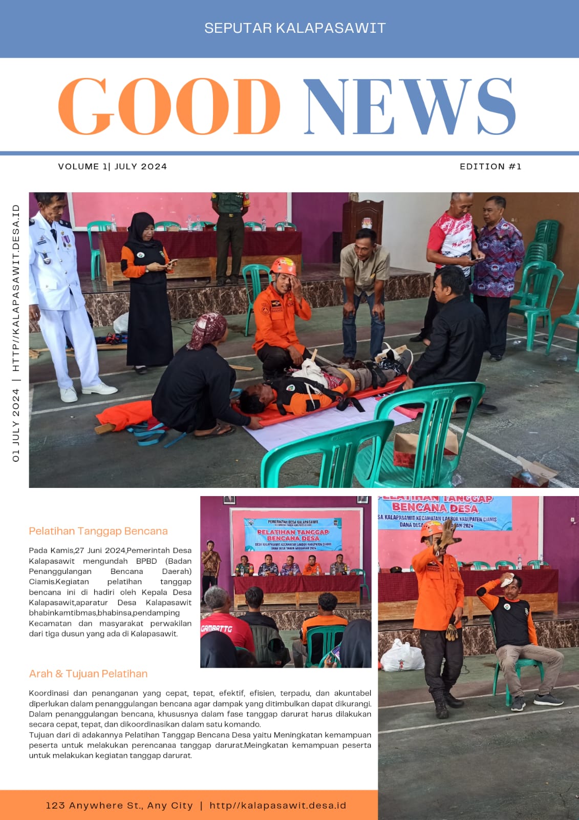 PELATIHAN TANGGAP BENCANA DESA